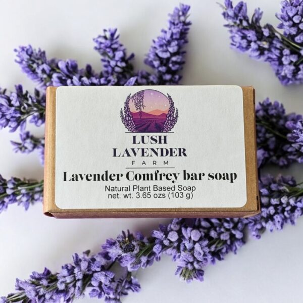 Lush Lavender Comfrey Soap