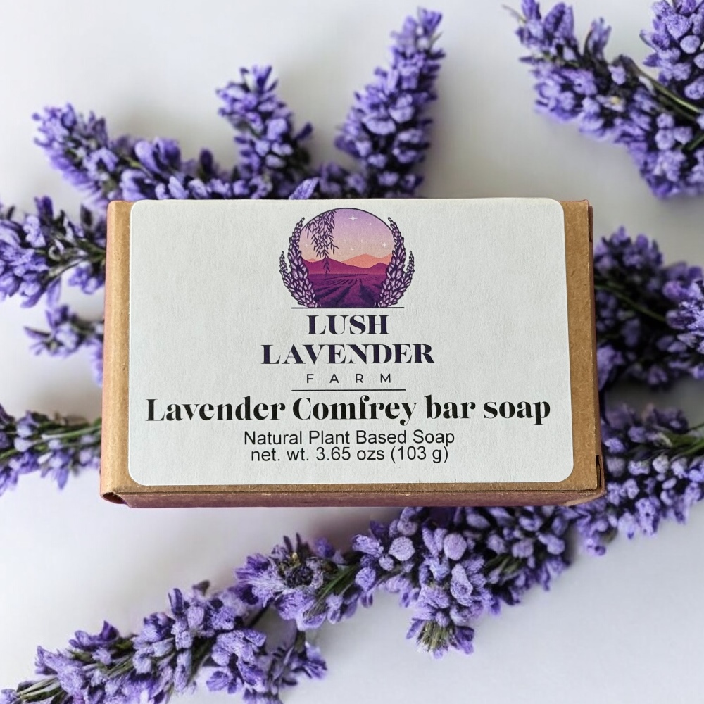 Lavender Comfrey Soap