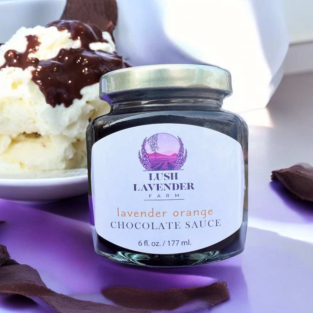 Lavender Orange Chocolate Sauce