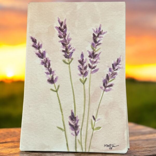 Lush Lavender Postcard